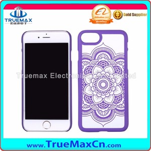 Fábrica al por mayor para el iphone 7 Caja Del Teléfono En Relieve Hollow <span class=keywords><strong>Stramonium</strong></span> PC, para el iphone 7 Caso - Product Image 5