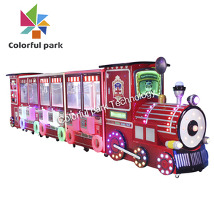 Machine de jeu d'arcade à griffes colorée, type train, <span class=keywords><strong>bus</strong></span>, pour parcs et salles de <span class=keywords><strong>jeux</strong></span> - Product Image 1