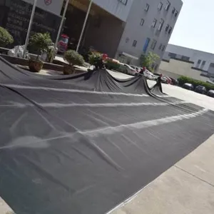 เมมเบรนหลังคากันน้ำยาง EPDM ชั้นเดียวป้องกันรังสียูวีสำหรับหลังคาแบน