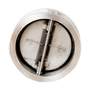 Compresseur d'air, clapet anti-retour à double plaque sandwich en acier inoxydable SS316 de 6 pouces, 1 pièce, assurance commerciale, clapet anti-retour en acier inoxydable standard - Product Image 3
