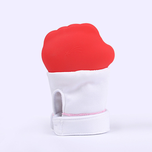 Fábrica Al Por mayor seguridad bpa libre silicona <span class=keywords><strong>manopla</strong></span> del bebé mano - Product Image 5