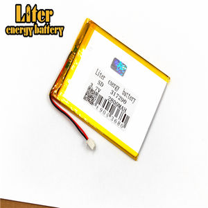 Plug <span class=keywords><strong>2</strong></span>,5-<span class=keywords><strong>2</strong></span> p 317290 307090 2800 mAh <span class=keywords><strong>3</strong></span>,7 V rechargeable LiPo battery solar Li ion polymer lithium battery with PCM - Product Image 4