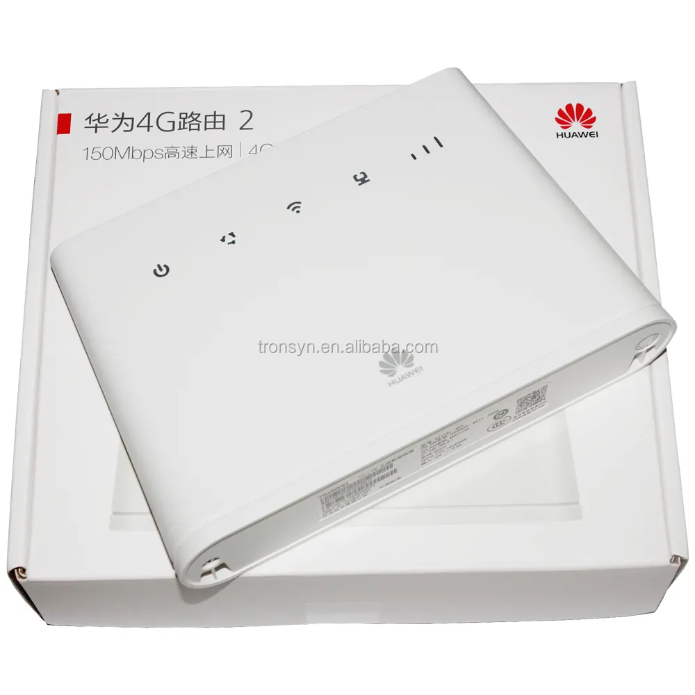 Original 150Mbps Hua wei B311 B311AS-853 4G LTE CEP red WiFi Router con función VPN