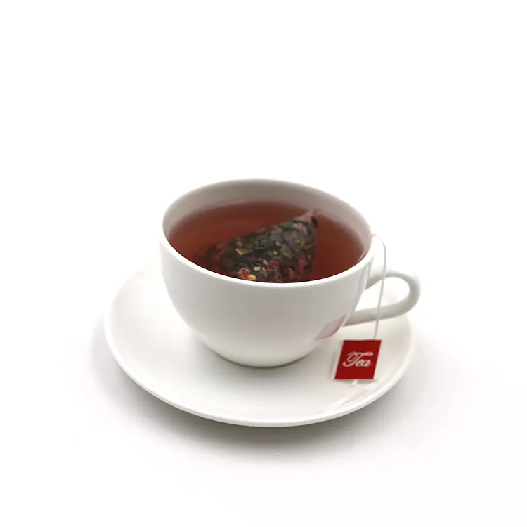 good taste lotus leaf tea with rose and lemon hot sale healthy lotus rose tea for slimming