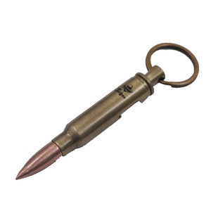 Biểu tượng tùy chỉnh phong cách cổ Kẽm hợp kim đạn chai Opener vòng chìa khóa đánh bóng figurine kỹ thuật cầu nguyện - Product Image 2