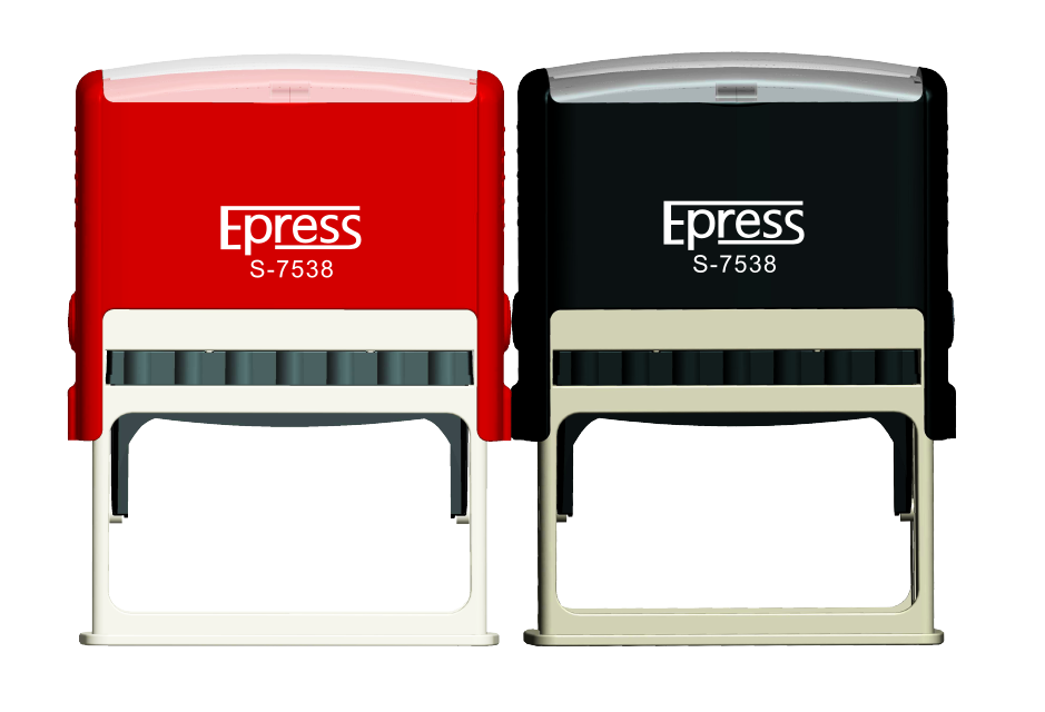 Epress 75 X 38 mm bureau utilisation automatique Date stamp, Auto - encrage de timbre, Décoratif tampon en caoutchouc