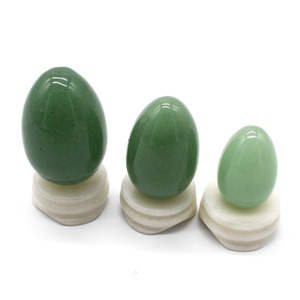 % 100% doğal yeşil seks yeşim yumurta vajinal ben wa topları kadınlar için - Product Image 5
