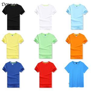 Vente en gros Col rond/Col en <span class=keywords><strong>V</strong></span> T-shirt unisexe en coton vierge - Product Image 2