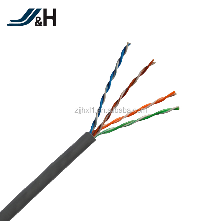 4 pares utp cable de red Cat5e con Norma CE RoHS UL