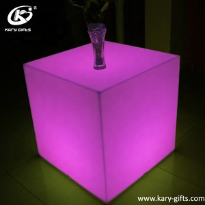 RGB Multi Color Outdoor Plastic <strong>Light</strong> LED <strong>Cube</strong> - Product Image 3
