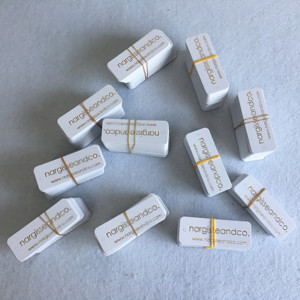 Tùy Chỉnh Vàng Lá Kích Thước Nhỏ Đồ Trang Sức Sang Trọng Treo <span class=keywords><strong>Tag</strong></span> Với Chuỗi Vàng - Product Image 2