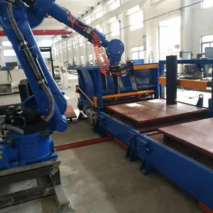 Cheap industrial robot and robotic rolls palletizer / robot palletising system