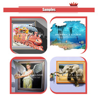Láser perfecto, nueva oportunidad de negocio rentable, 3D, Mural Vertical inteligente, pintor de pared, impresora de dibujo, máquina de impresión