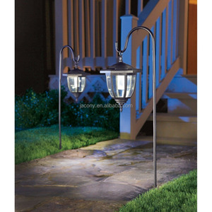 Vintage Shepard Crochet Solaire Alimenté LED Lanterne Suspendue Extérieure <span class=keywords><strong>Coach</strong></span> L'arbre de Lumières Lampes et Lumières de Chemin - Product Image 2