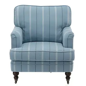 2018 nouveaux modèles malaisie de luxe relaxant bleu rayures unique canapé chaise