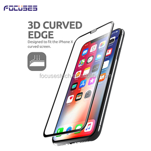 5D 9 h <span class=keywords><strong>película</strong></span> protectora endurecida para iPhone <span class=keywords><strong>x</strong></span> a prueba de polvo protector de pantalla de vidrio - Product Image 3