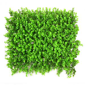 Bán Buôn Hàng Rào Riêng Tư Ngoài Trời Ivy Screen Hedge Fence Tấm Gỗ Hoàng Dương Nhân Tạo/Mat <span class=keywords><strong>Turf</strong></span> <span class=keywords><strong>Grass</strong></span> Để Trang Trí Tường Vườn - Product Image 2
