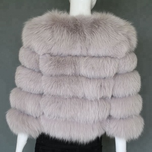Cappotto di <span class=keywords><strong>pelliccia</strong></span> di volpe reale di alta qualità cappotto di <span class=keywords><strong>pelliccia</strong></span> di moda da donna giacche di moda in <span class=keywords><strong>pelliccia</strong></span> da donna - Product Image 4