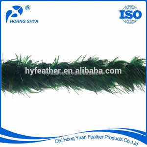 Venta caliente 2016 de la Alta Calidad Hermosa <span class=keywords><strong>Fuente</strong></span> de la Fábrica 4-6 InchRooster Boas de Plumas de <span class=keywords><strong>Gallo</strong></span> Schlappen - Product Image 1