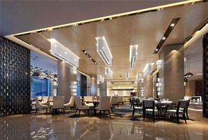 ที่กำหนดเองการออกแบบสแตนเลสฮอลล์<span class=keywords><strong>divider</strong></span> 3Dตกแต่งร้านอาหารกรุผนัง - Product Image 2