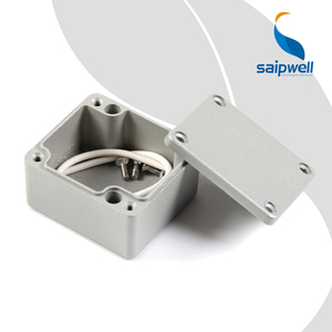 IP65 IP66 Junction Box Aluminum Enclosure SP-AG-FA1 64*58*35 Project Box Electrical Waterproof Saip Saipwell Sealed Boxes