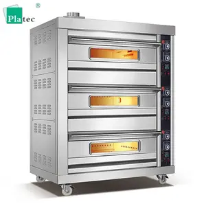 Persetujuan CE Kualitas Tinggi dan Harga Bagus Oven Roti Gas/Oven Roti Komersial