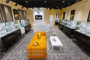 ตู้โชว์เครื่องประดับติดผนังแบบหรูหรา ร้านขายเฟอร์นิเจอร์และเครื่องประดับในกรุงเทพฯ - Product Image 5