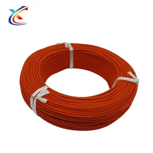 2 core 3 core 8 10 12 14 16 18 20 22 24 26 28 30 32 awg gauge flex sif sihf silicone rubber jacket FEP wire and cable