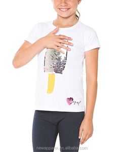 Custom Gold Reversible Shiny Sequin T <strong>Shirt</strong> Black WOW Change 2 Way Sequins Letter <strong>Funny</strong> T <strong>Shirts</strong> - Product Image 6