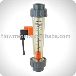 Pvc Pijplijn Plastic Type Acryl Gas Flowmeter Vloeistofstromingsmeter Rotameter Polysulphone Buis - Product Image 2