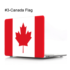 Toptan dizüstü bilgisayar bayrağı desen özel sert çanta kabuk koruyucu için Macbook Pro air 11 12 13 15 M1 Laptop Case - Product Image 4