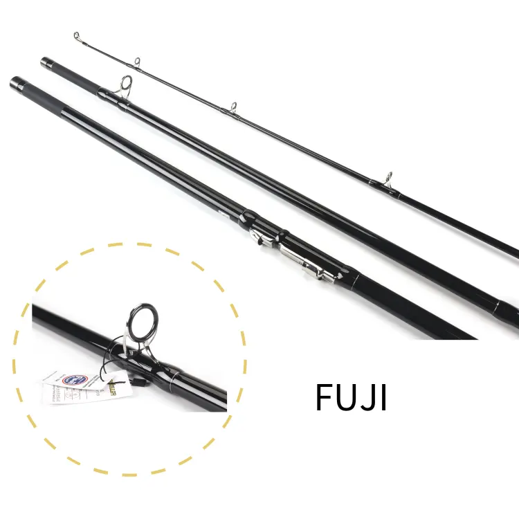 Japon balık yüksek karbon sörf çubuk sert 3 bölüm karbon fiber çubuk