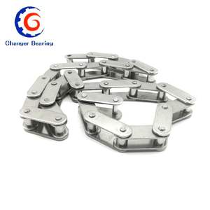 Chaîne à rouleaux en acier inoxydable 304, 5 m, accessoire de fabrication industrielle, convoyeur avec fixation, usine - Product Image 2