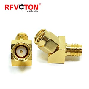 SMA MALE Đến SMA Nữ 45 Độ Bộ Chuyển Đổi <span class=keywords><strong>BNC</strong></span> Nữ Cho Cáp CCTV <span class=keywords><strong>RG58</strong></span> Uốn Cáp Nữ Kết Nối <span class=keywords><strong>BNC</strong></span> - Product Image 3