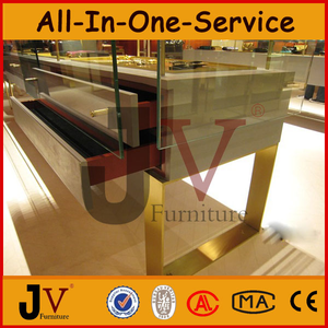 Tùy Chỉnh Đồ Trang Sức Đồ Nội Thất Showroom Thiết Kế Đầy Màu Sắc Đồ Trang Sức Thủy Tinh Hiển Thị Stand Showcase Tủ Cho Các Cửa Hàng Hiển Thị Đồ Nội Thất - Product Image 5