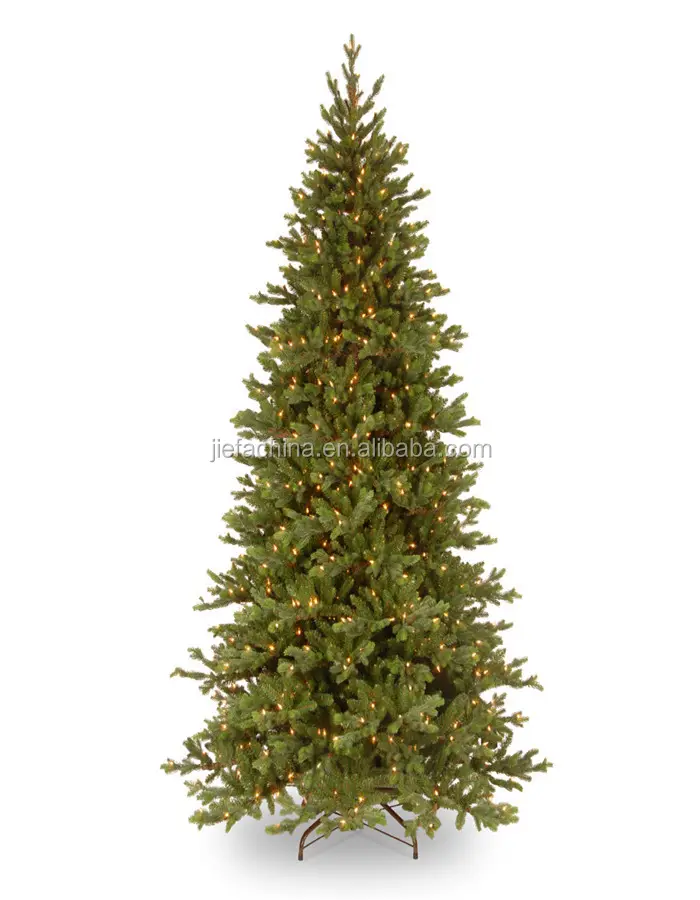 Cao Quý 7ft 8 Ft 9ft PVC PE PET Giáng Sinh Cành Xmas Tree Trong Phong Cách Mỹ