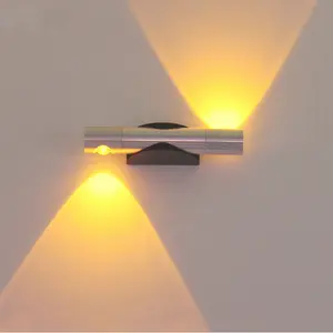 High quality Two heads adjustable angle led wall lamp for hotel room two heads loft wall lamp stair lights wall light