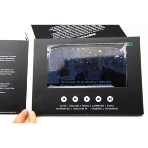 Shenzhen HuiHong Branding Gift Nouvelle brochure vidéo 4.3 pouces Livrets vidéo LCD pour salon professionnel Cadeaux promotionnels et d'affaires - Product Image 6
