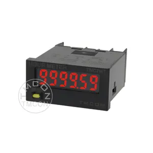 TMC7MT 24*48mm Panel kleine Industrial elektronische digitale kumulative zeit zähler Hour Meter mit LED Backlit LCD Display