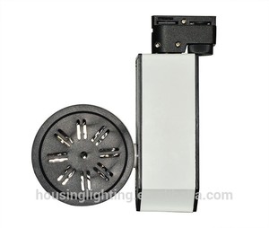 20w cob led blanco luces de la pista del punto de la lámpara con <span class=keywords><strong>el</strong></span> lado de la caja para la tienda 3 líneas nuevo producto - Product Image 3