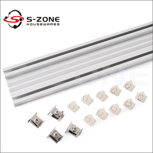Doble ventana cortina pista <span class=keywords><strong>techo</strong></span> <span class=keywords><strong>cortinas</strong></span> <span class=keywords><strong>rieles</strong></span> <span class=keywords><strong>para</strong></span> proyecto hotelero - Product Image 5