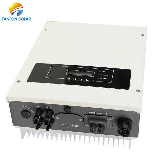 3kw Solar Panel Grid Tie Inverter /solar on Grid Tie Inverter Working(can Connect Battery)