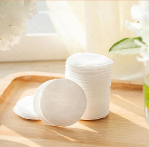 Vente en gros OEM/ODM 100 pièces/paquet de tampons de coton doux pour le nettoyage et le démaquillage du visage des femmes - Product Image 4