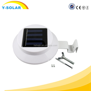 Y-solar SL1-2 1 unidades de la energía Solar luces del Panel 3 LED Sensor de luz exterior 1 W valla lámpara de pared de yeso - Product Image 1
