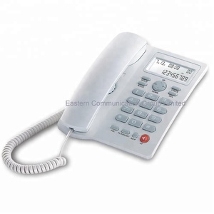Radio bidirectionnelle H.F. Téléphone filaire / analogique avec haut-parleur et identification de l'appelant avec fonction de mise en sourdine - Product Image 2