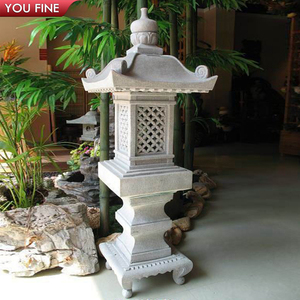 Hand Carving Outdoor Tuin Graniet Steen Pagode Natuursteen Lantaarns voor Verkoop - Product Image 6