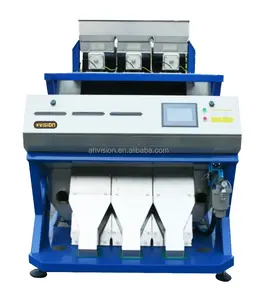 Classificador de cor tricromático, máquina de classificação de grãos elétricos da china, classificador de cor óptica