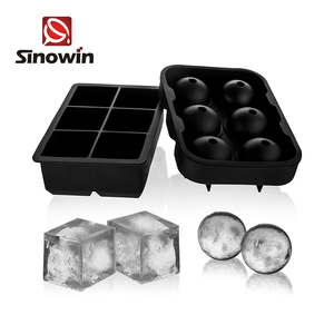 Hot Sell Siliconen Ijsbak Mal Siliconen Ijsbal Mallen Ijsblokje Maken Voor Barware