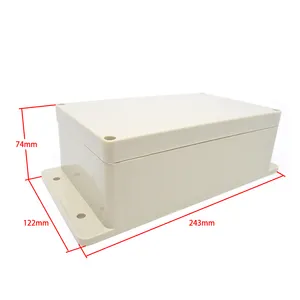 High quality plastic light waterproof junction box