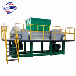 Giá thấp hơn phong cách mới kim loại phế liệu thép shredder máy với CE